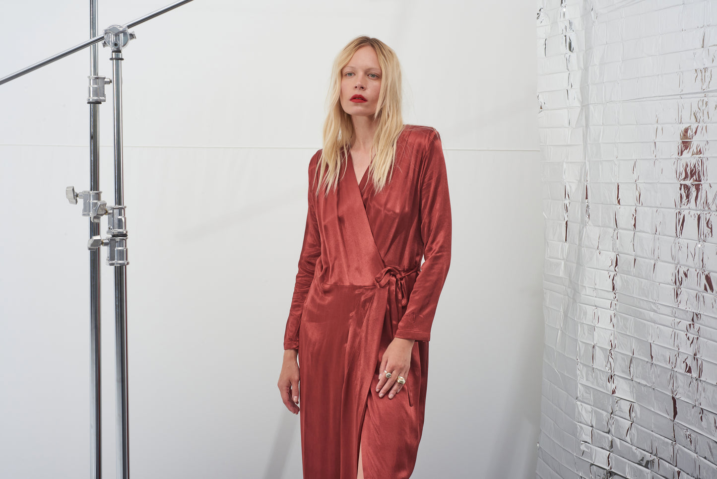 Wrap Kimono Dress