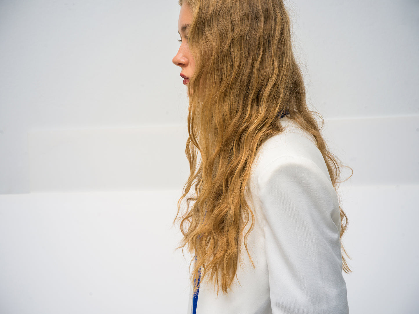 Pearl Blazer. off white
