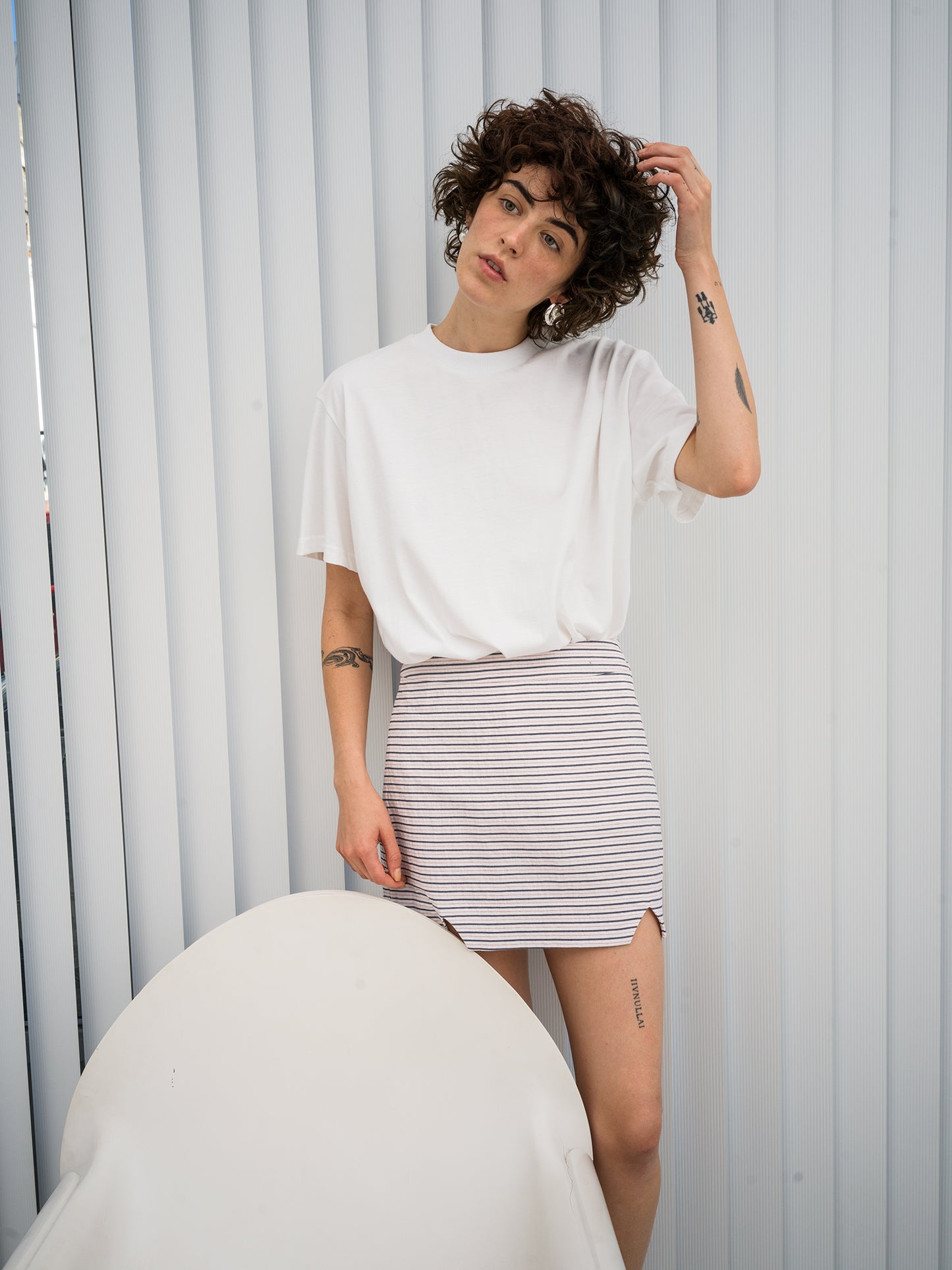 Layer Mini Skirt