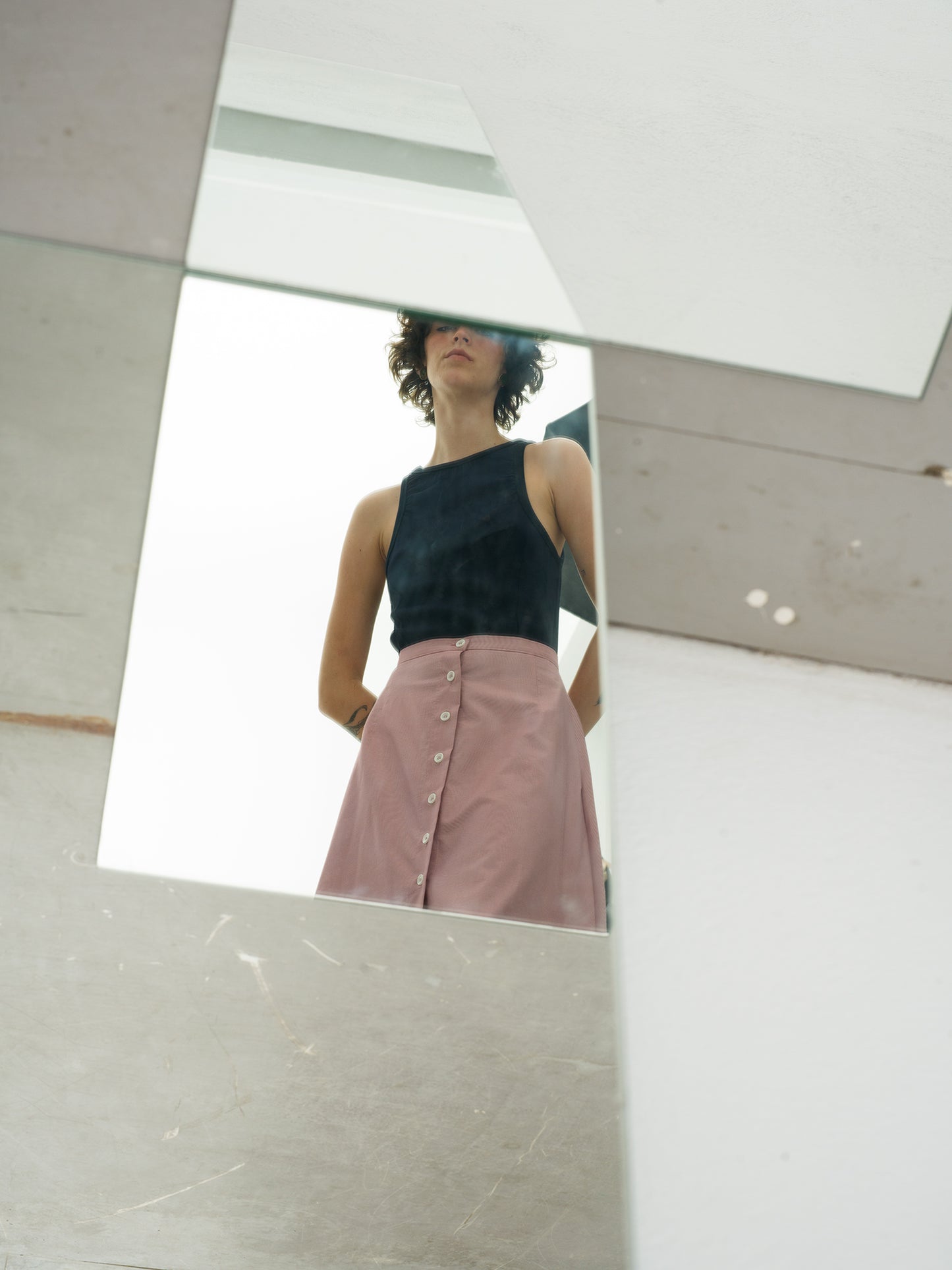 Buttons Skirt