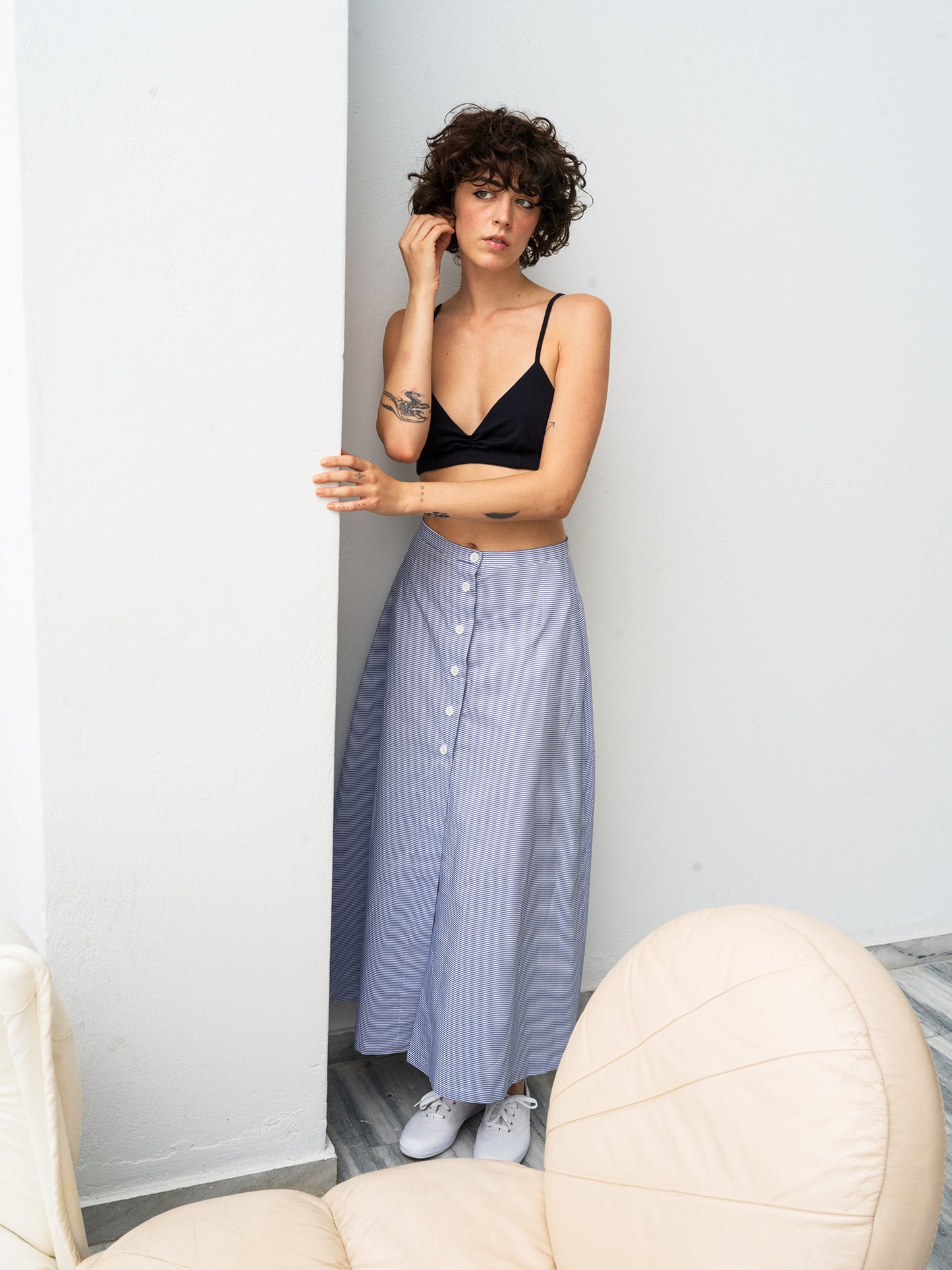 Buttons Skirt