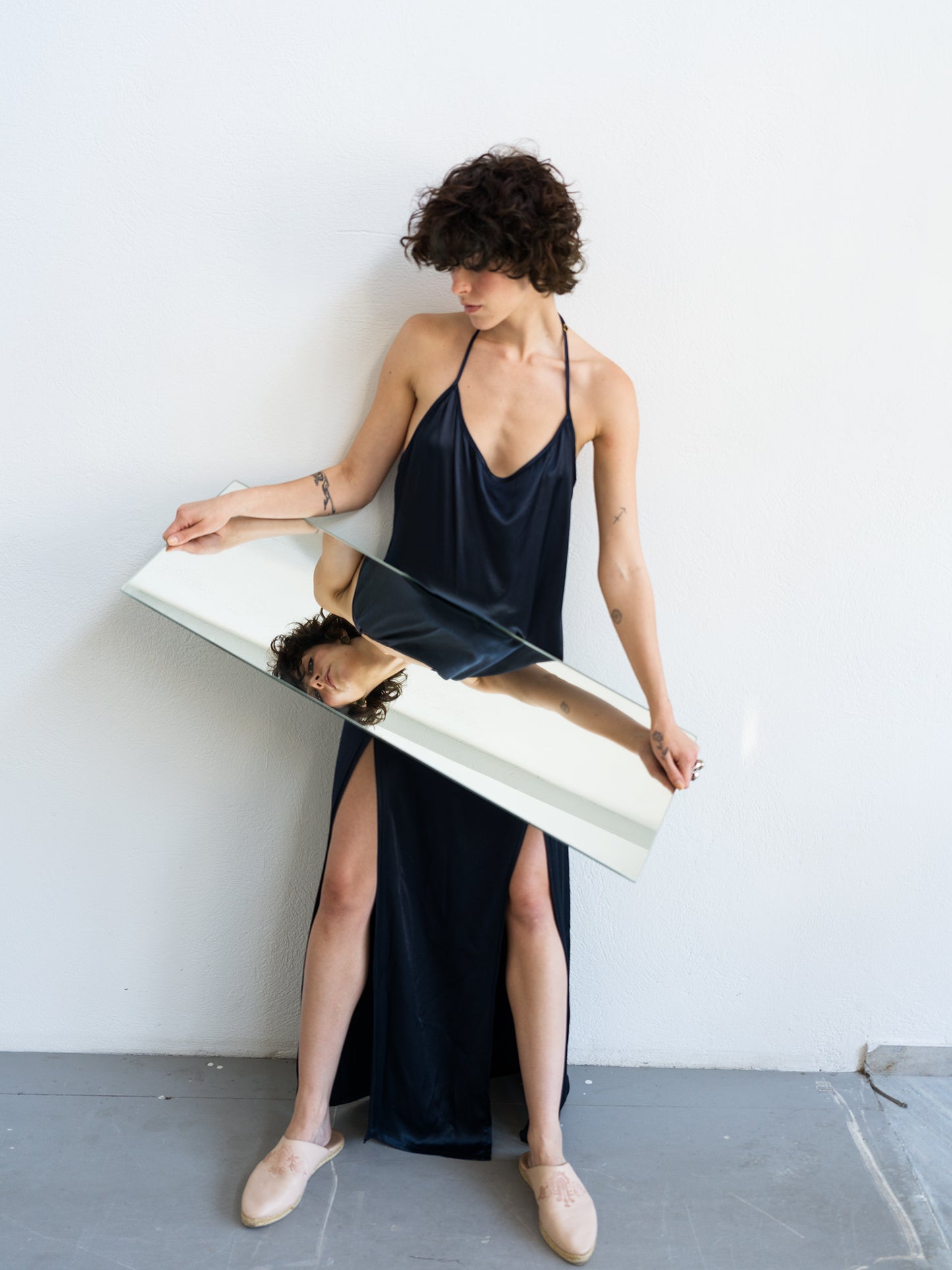 Ethereal Draped Dress