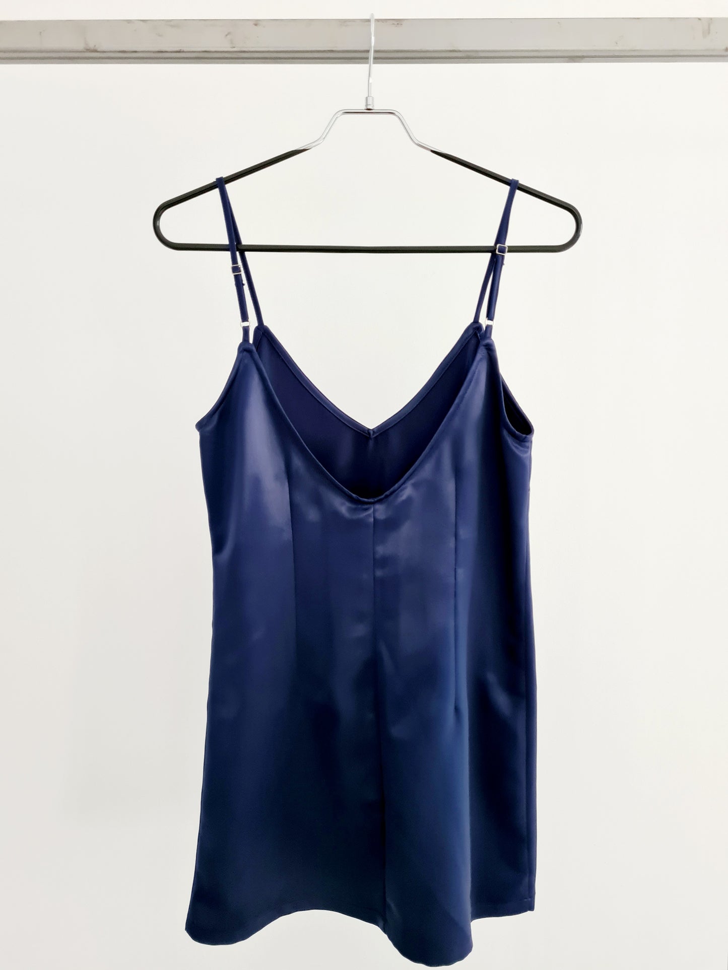 Mini slip dress