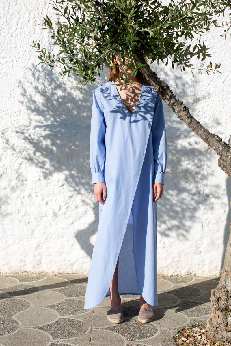 Shoulder Shirt Dress