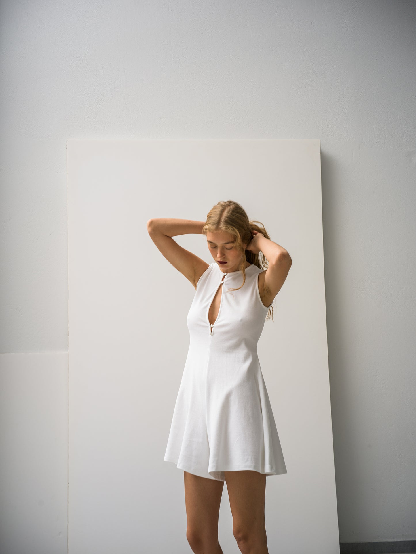 Melody Playsuit. white