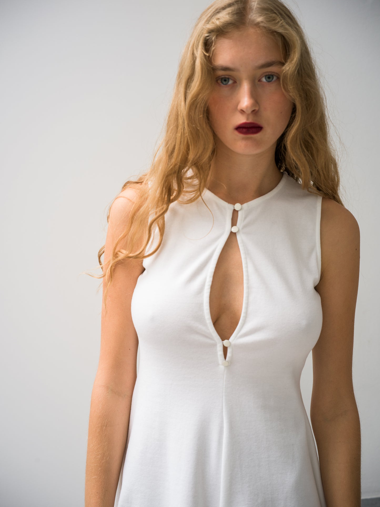 Melody Playsuit. white