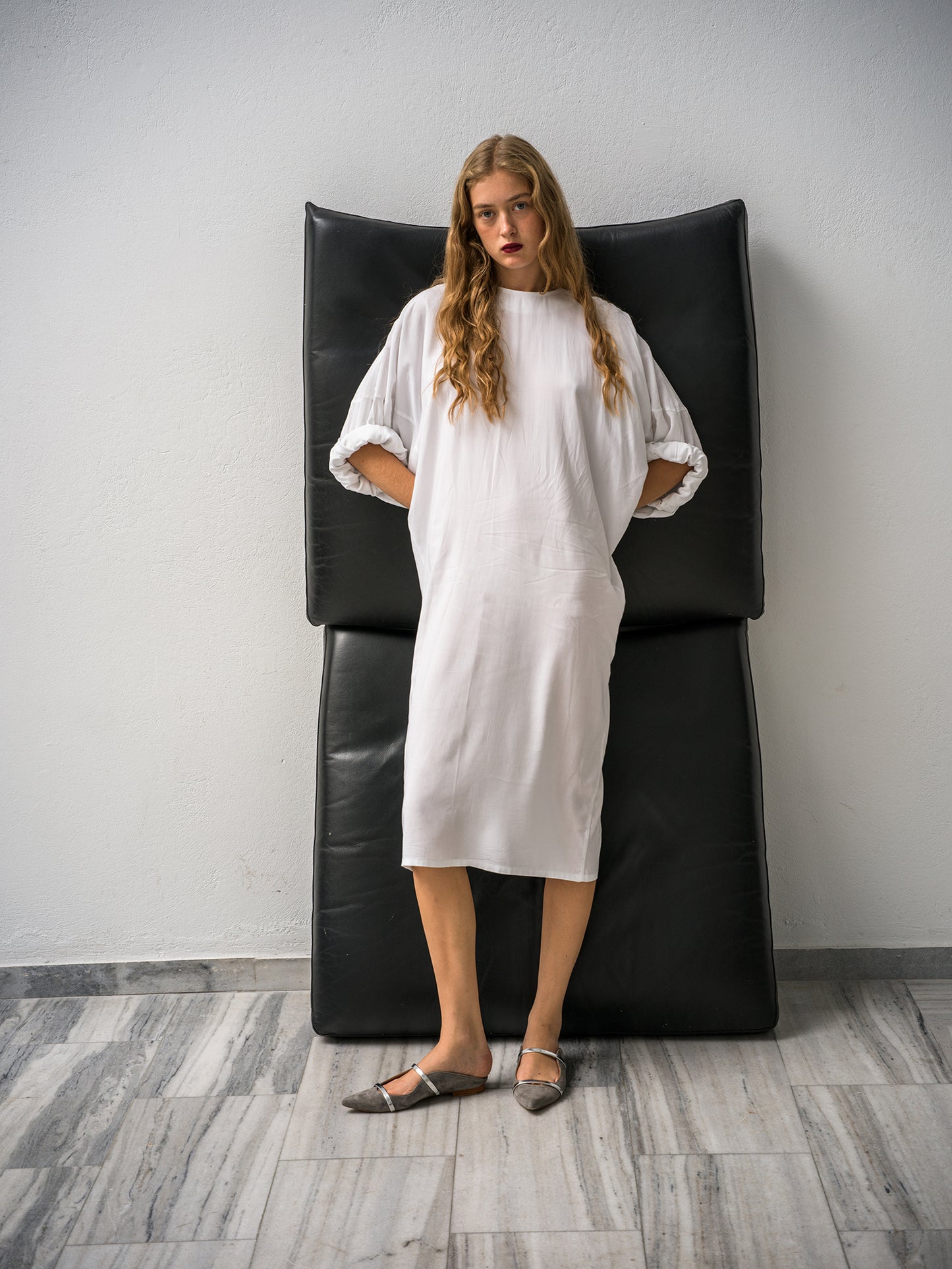 Mantili Dress. white