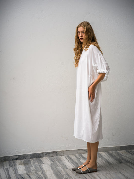 Mantili Dress. white