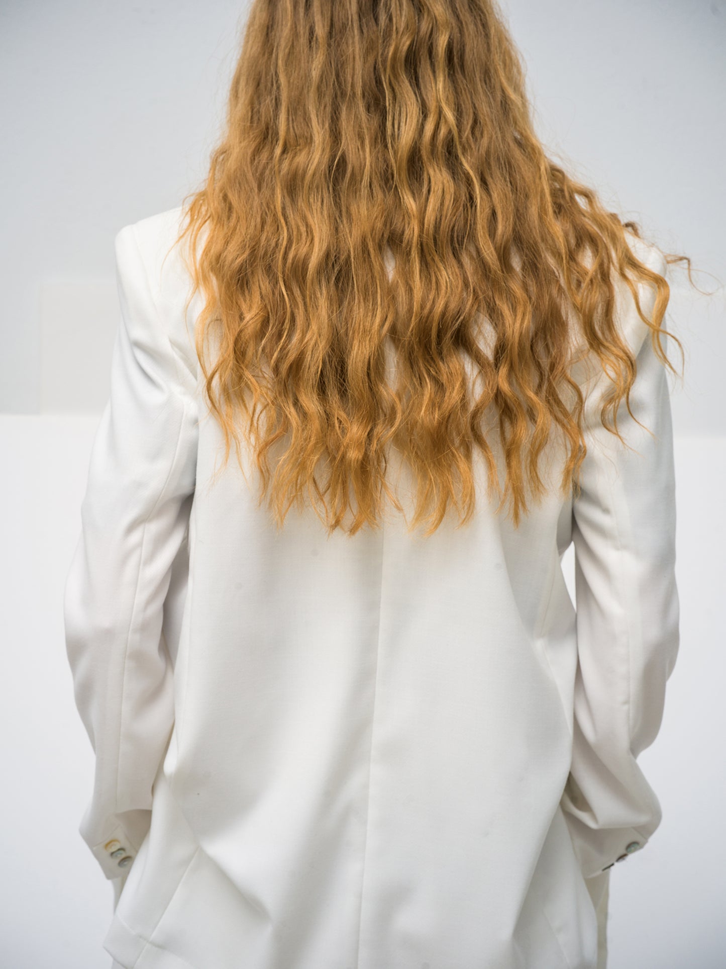 Pearl Blazer. off white