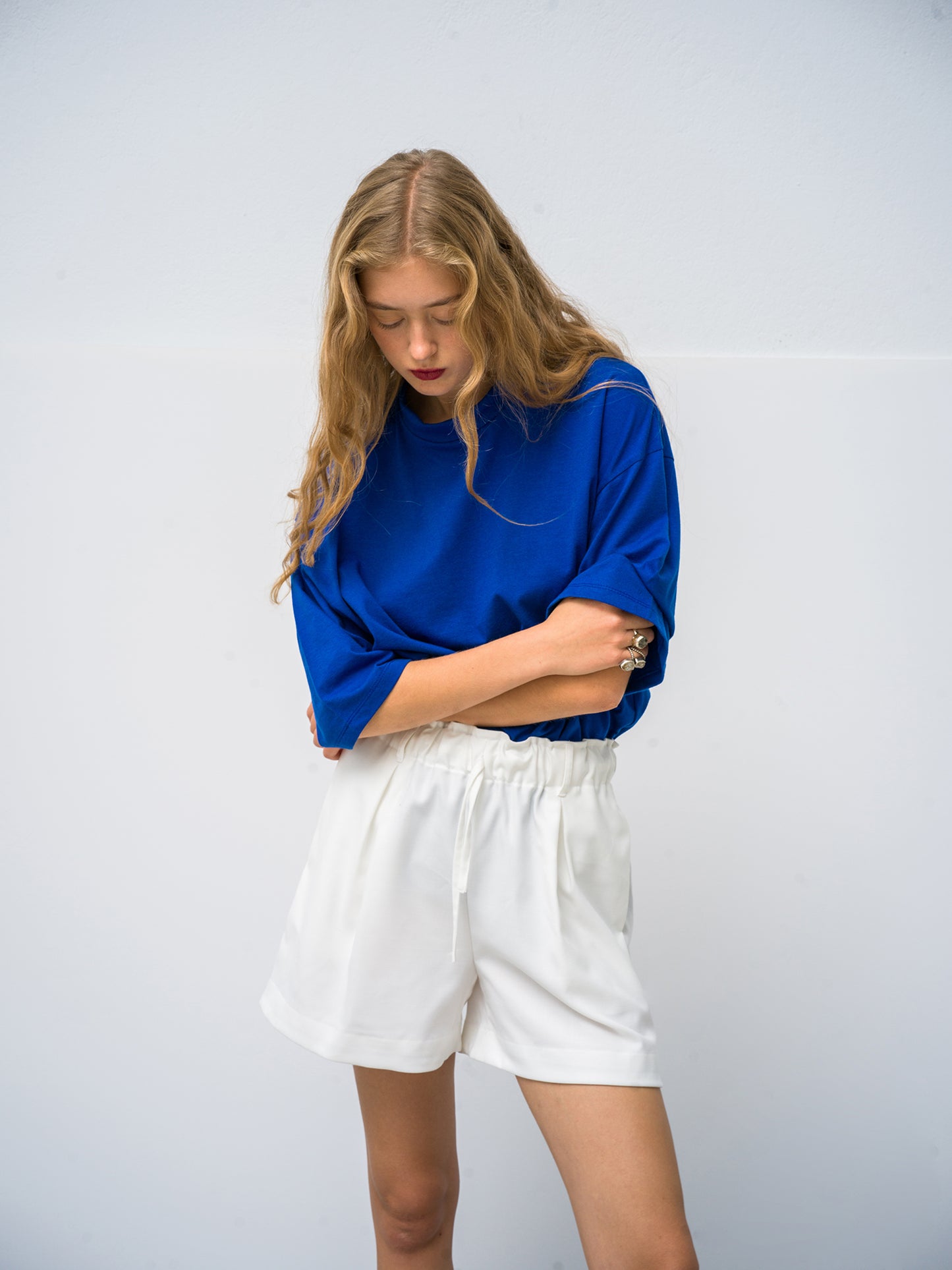 Cord Bermuda. off white