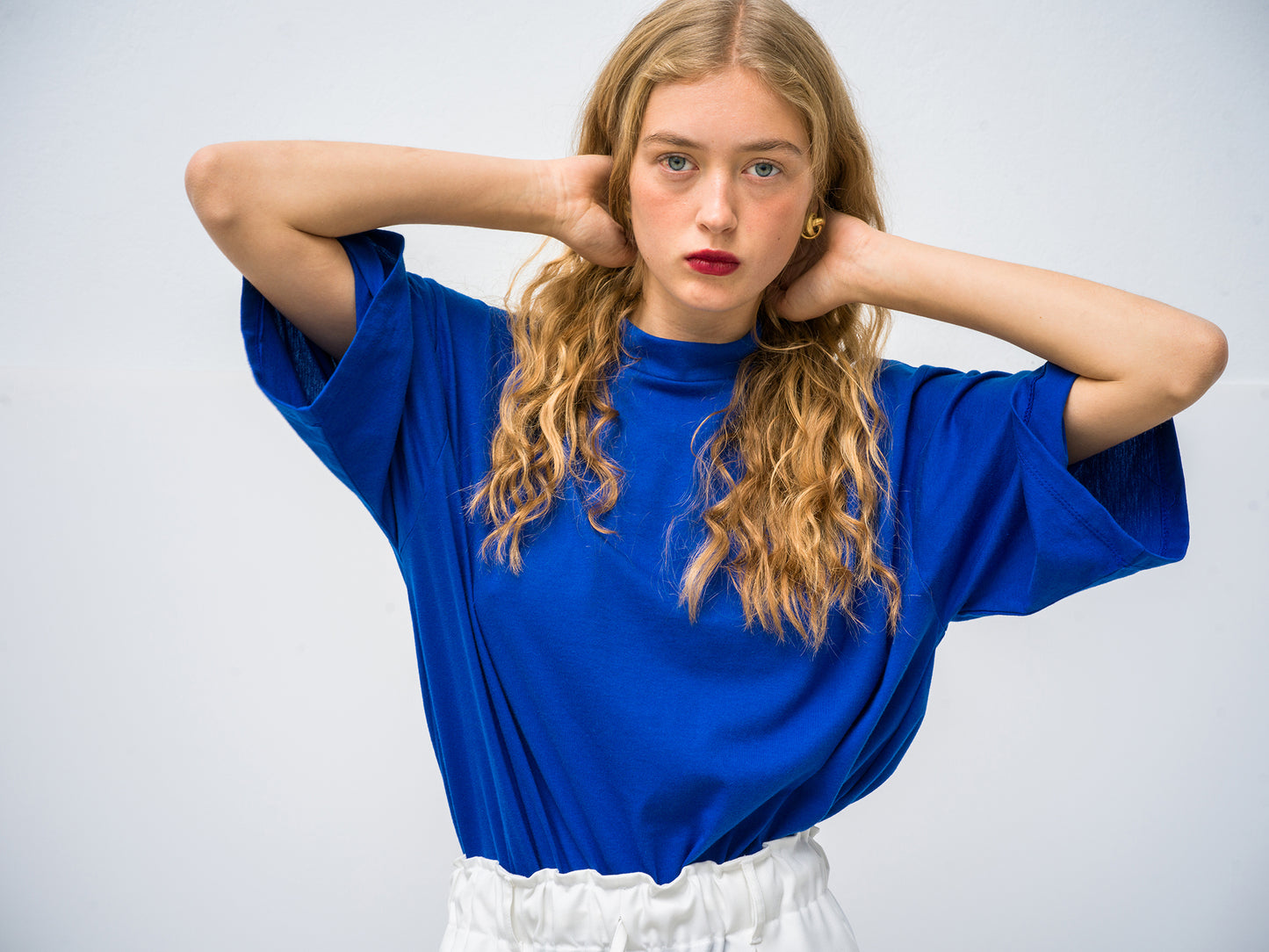 Near Me Tee. royal blue