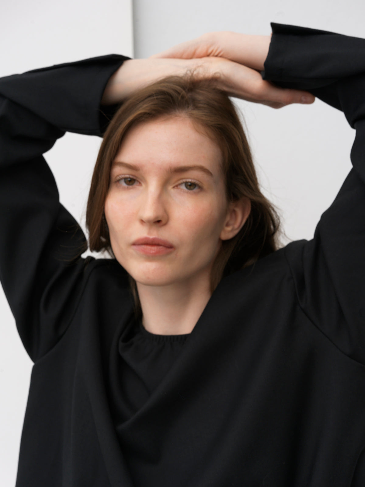 Pebble Blouse .Sable Black