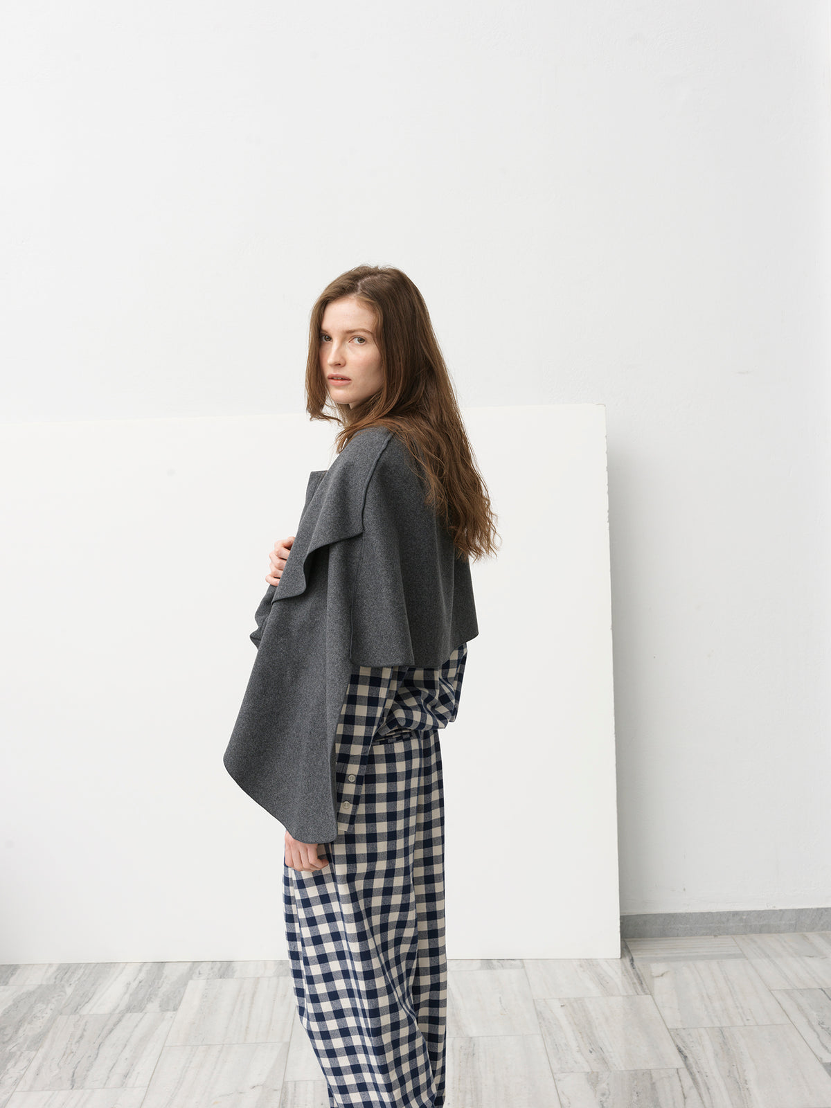 Negroni Trousers .Blue Check