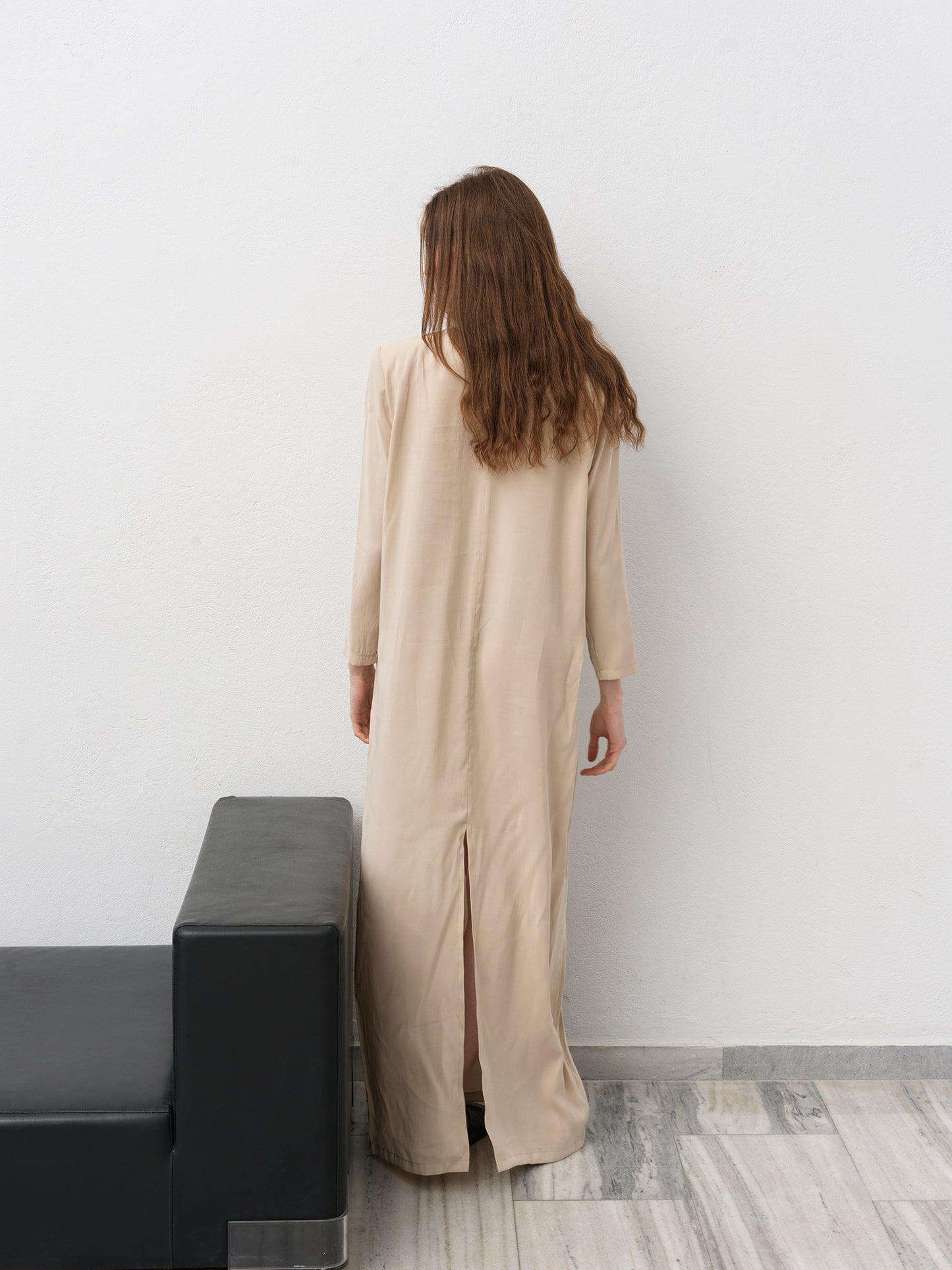 Powder Dress .Latte