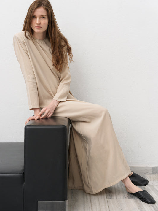 Powder Dress .Latte