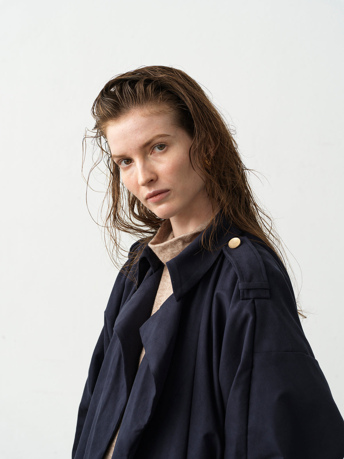 Street Gabardine .Navy Blue