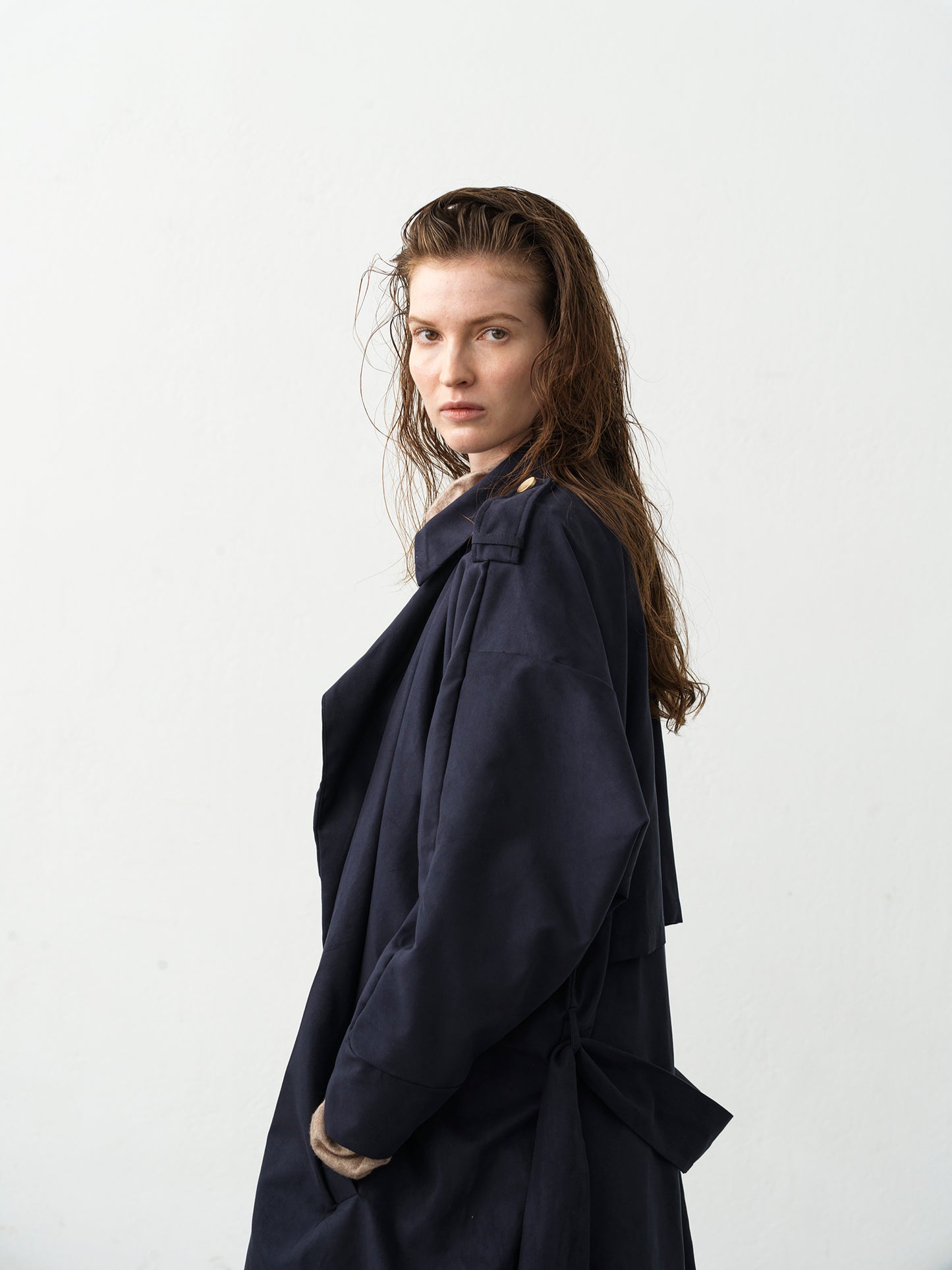 Street Gabardine .Navy Blue