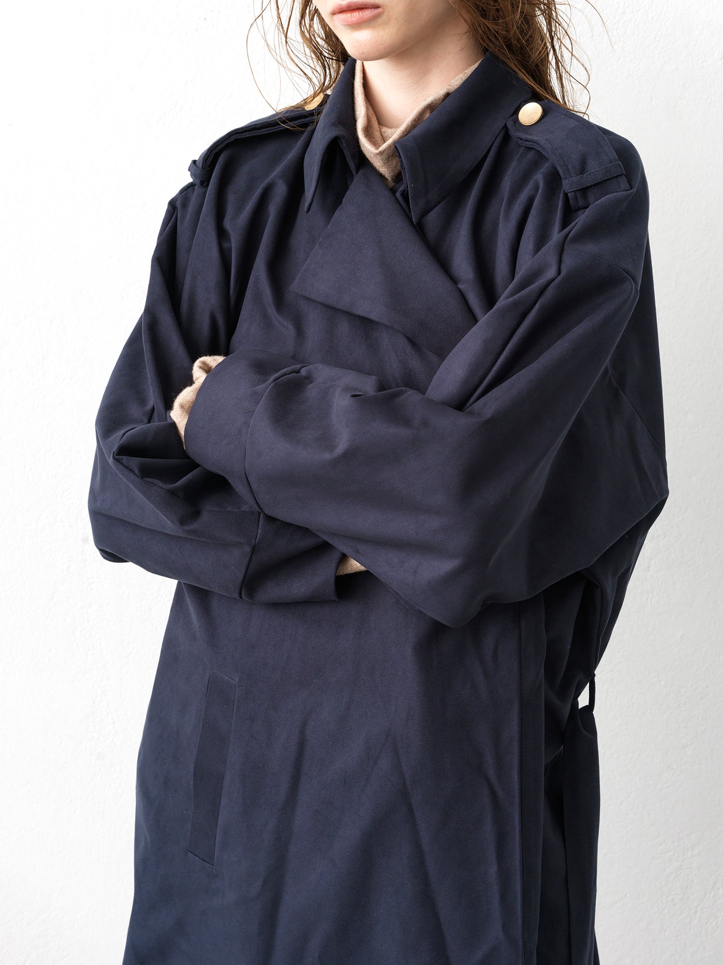 Street Gabardine .Navy Blue