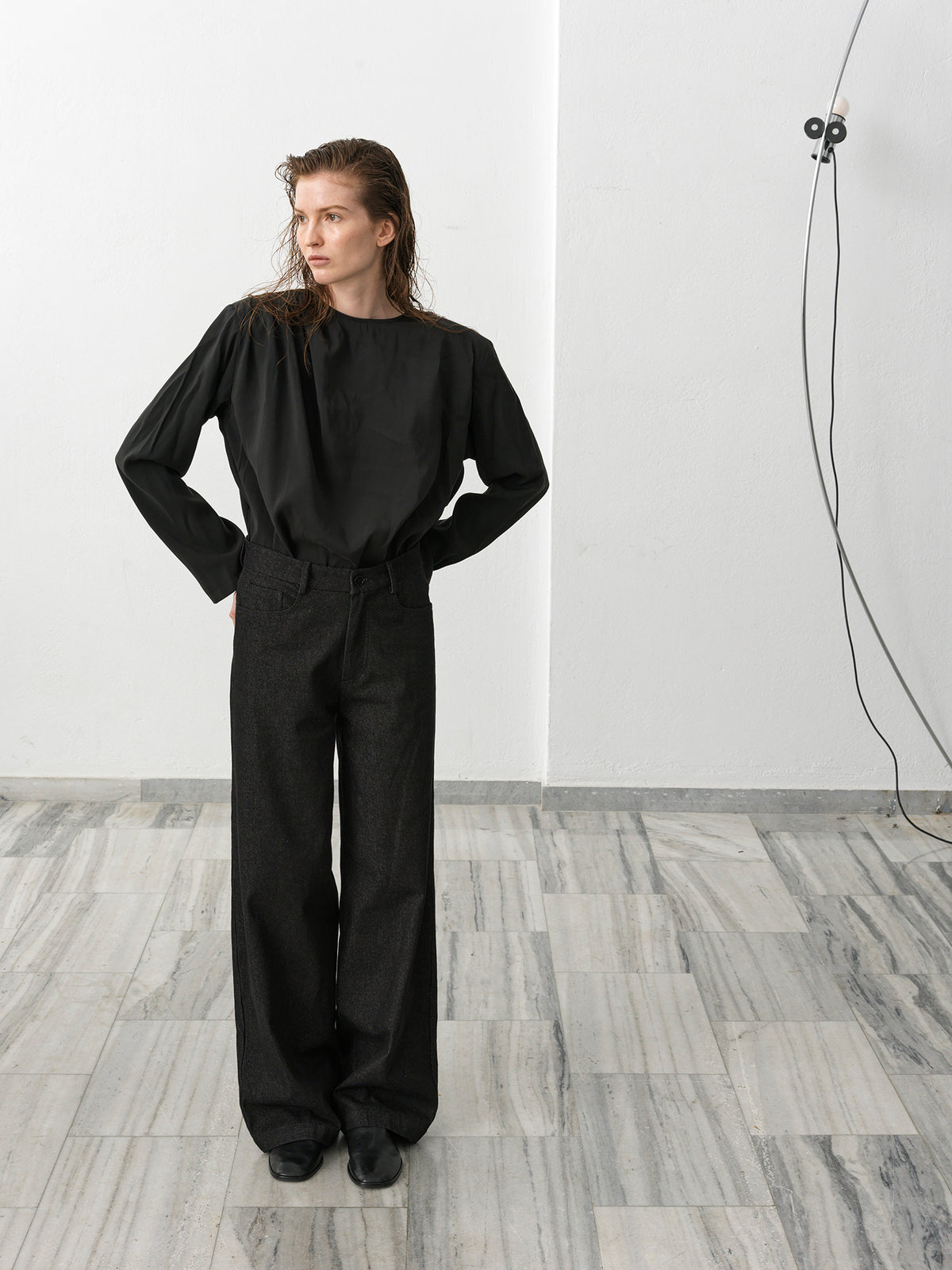 J Denim Trousers .Black Washed
