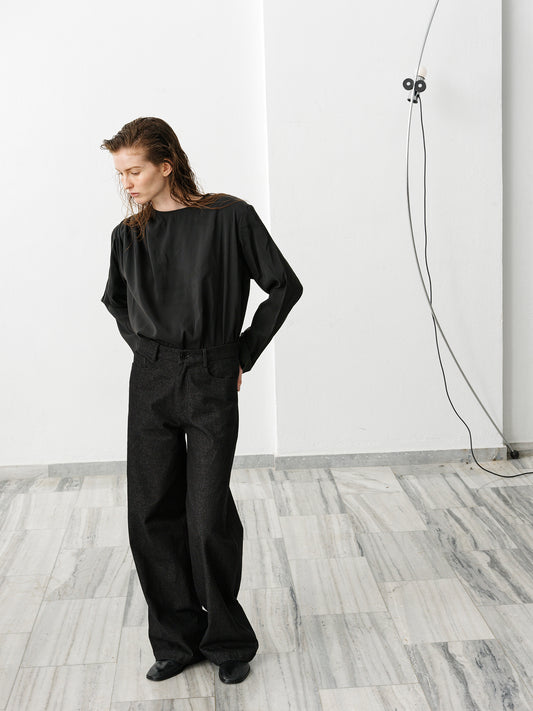 J Denim Trousers .Black Washed