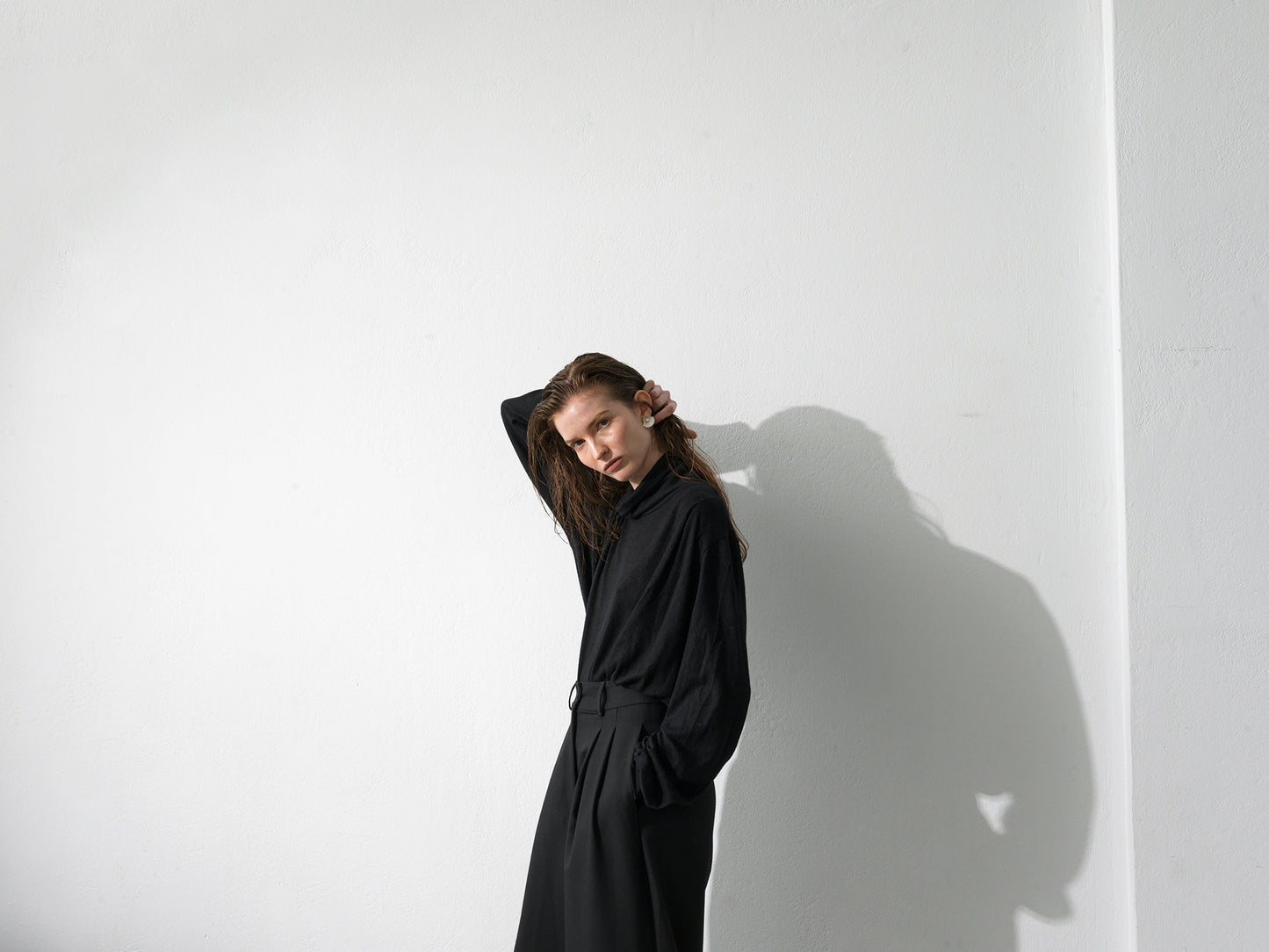 Negroni Trousers .Sable Black