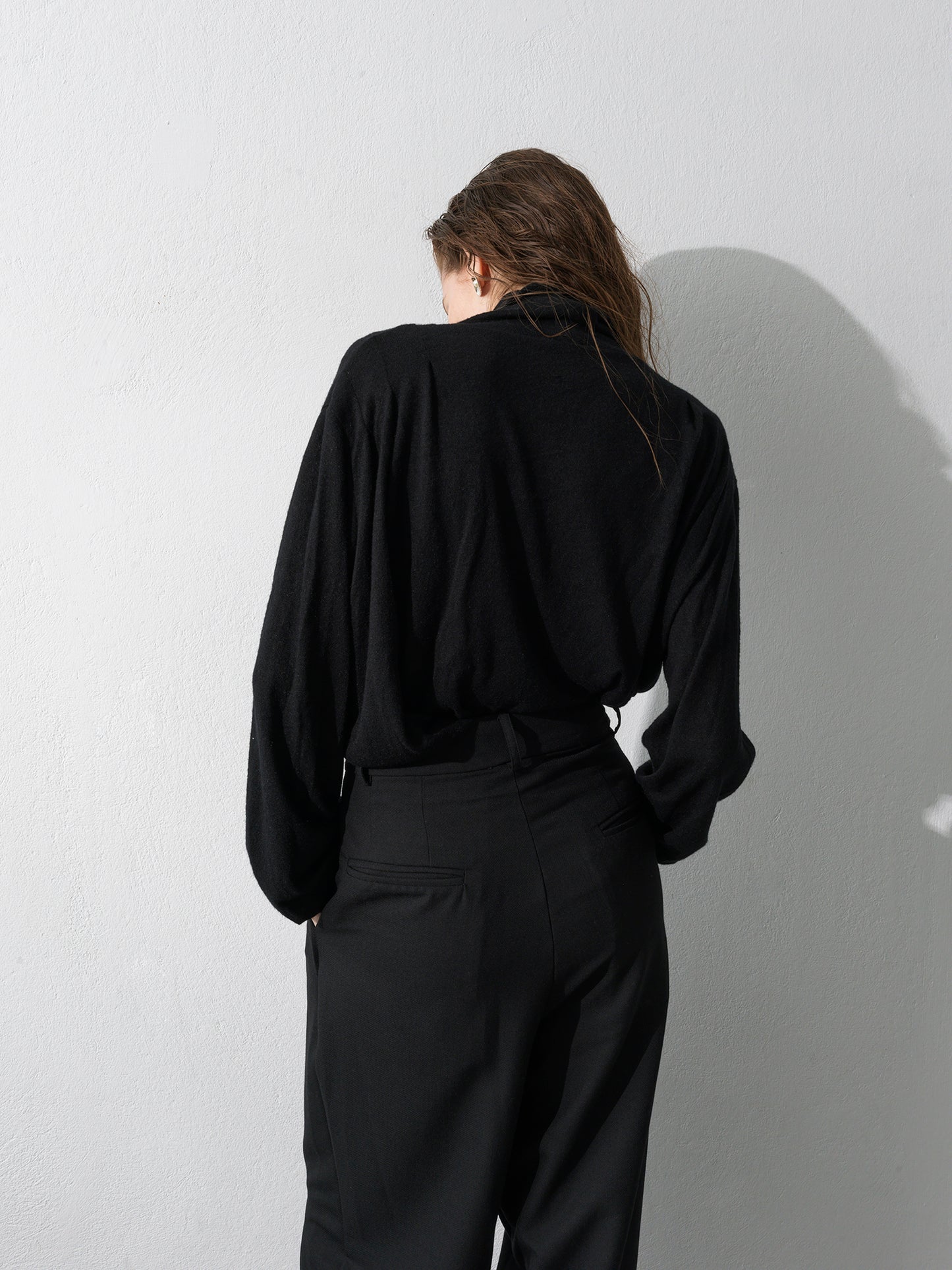 Negroni Trousers .Sable Black