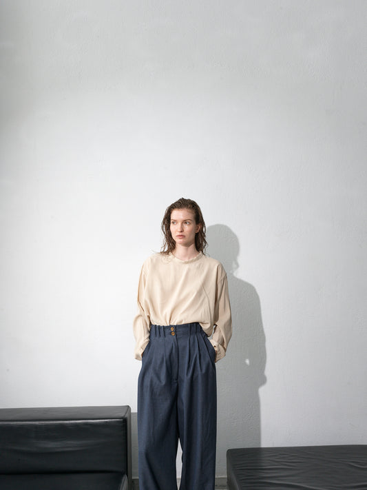 B52 Trousers .Blue Lapis