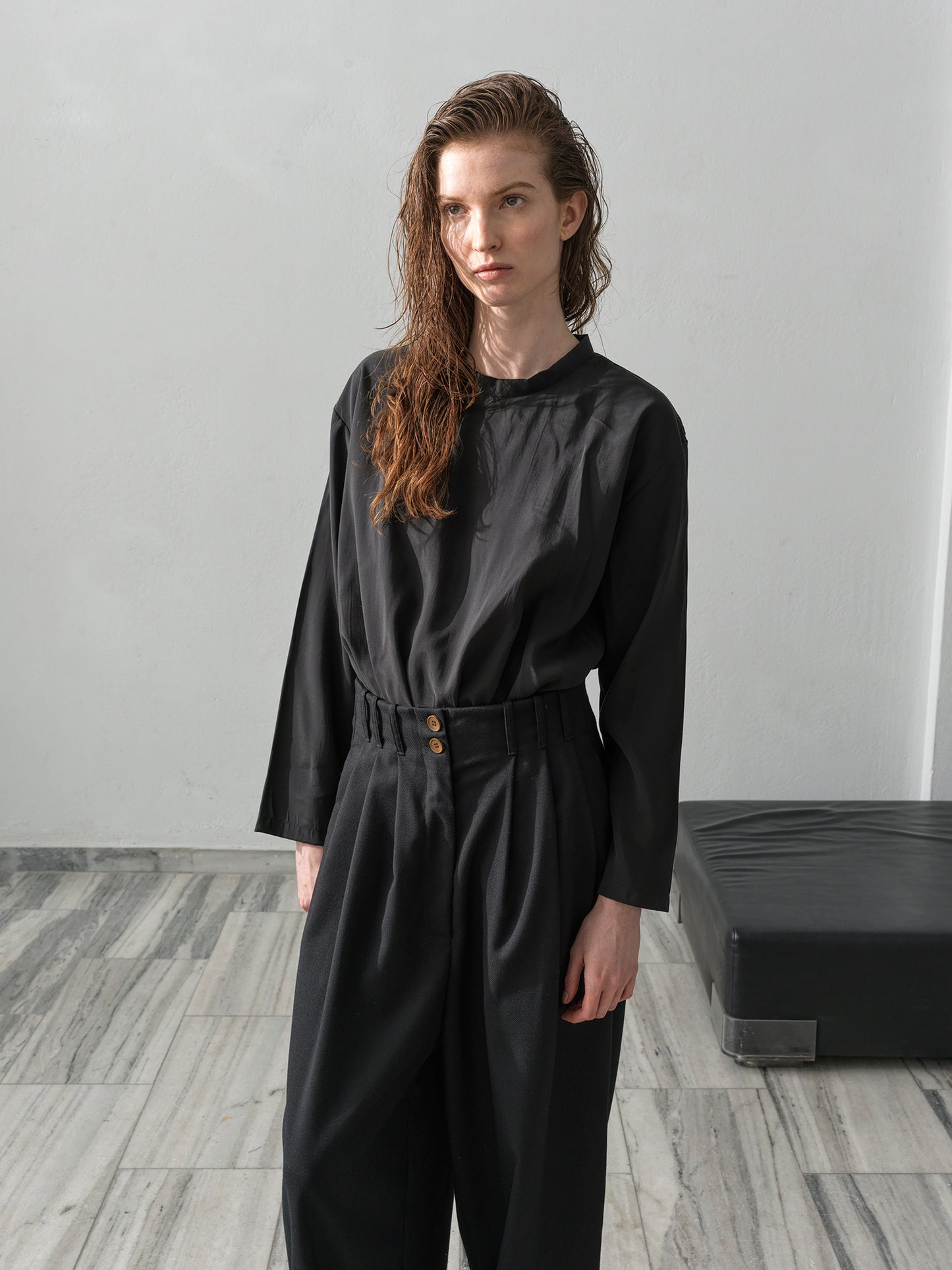 B52 Trousers .Sable Black