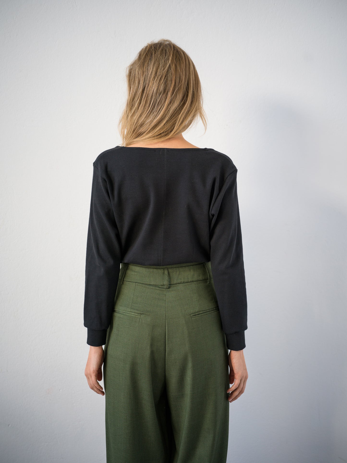 Ribbed Square Longsleeve