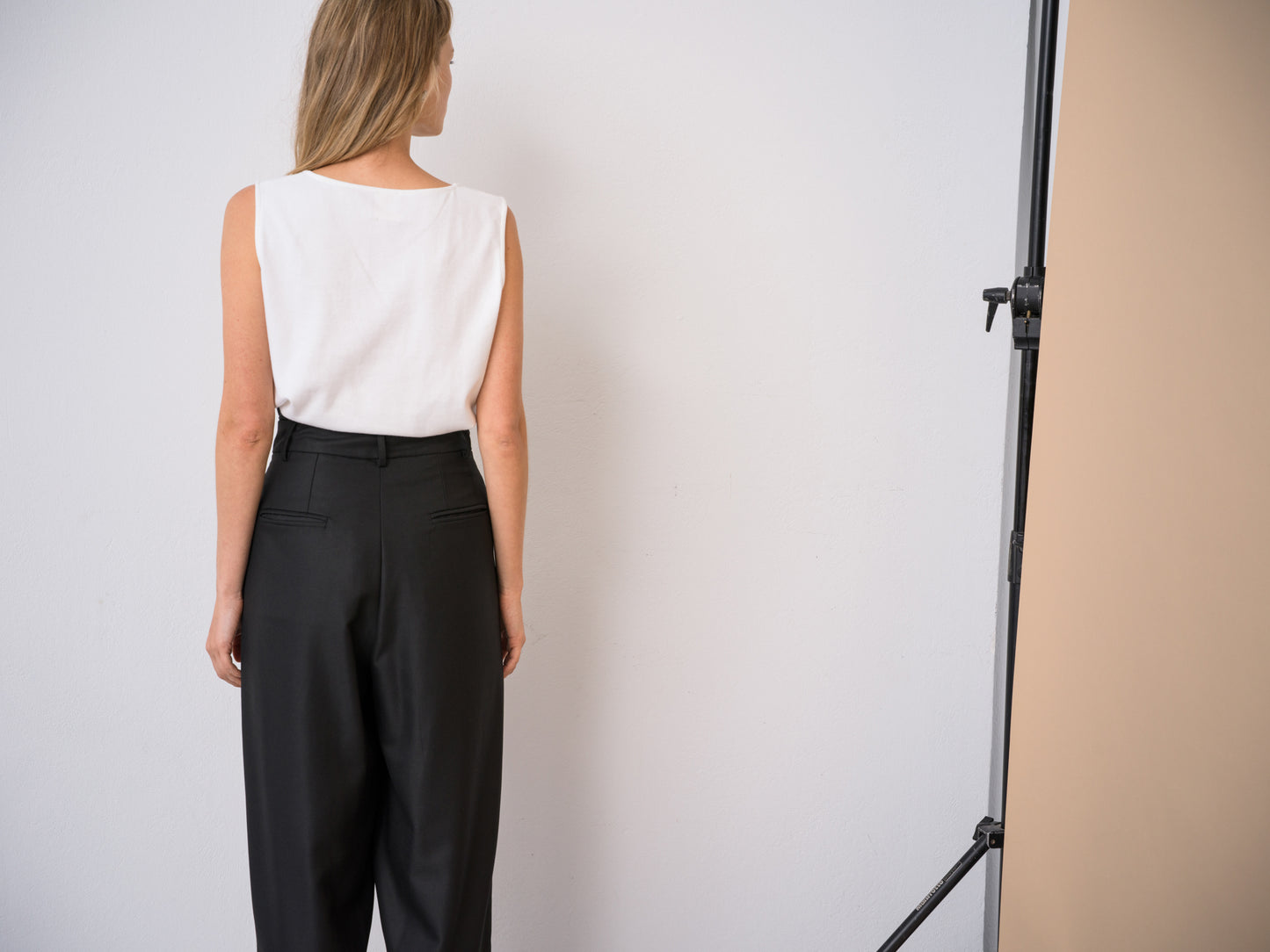 Ribbed Square Blouse