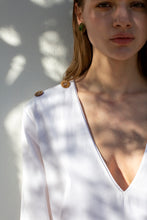 Load image into Gallery viewer, Shoulder Shirt Dress
